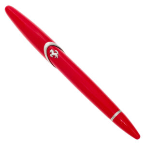 Montegrappa racing red and sterling silver Ferrari fountain pen limted edition (Only 612 made)