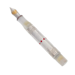 Montegrappa White Nights limited edition sterling silver fountain pen (Only 1,305 peices made)