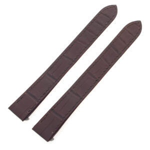 Cartier brown alligator strap for Ladies Roadster.