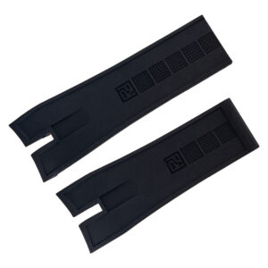 Generic black rubber strap for Roger Dubuis (26mm x 22mm)