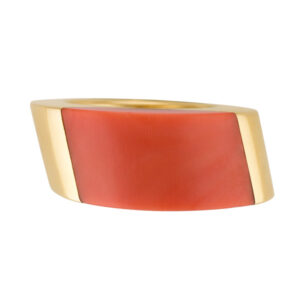 Vhernier 18k rose gold "Timpano" ring