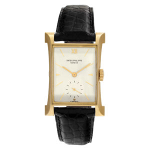 Patek Philippe Pagoda 2441 18k Silver dial mm Manual watch