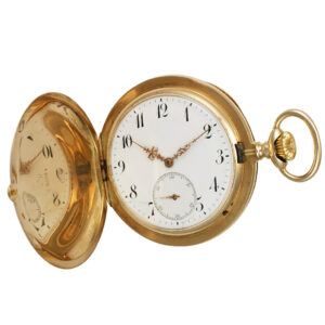 IWC pocket watch 568502 14k White dial 52mm Manual watch