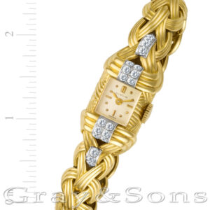 Gubelin 2699 18k 16mm Manual watch