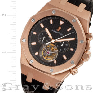 Audemars Piguet Royal Oak Tourbillon 25977or.oo.d002cr.01 18k pink gold 44mm Man