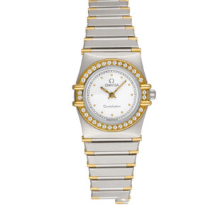Omega Constellation 18k & steel 23mm Quartz watch