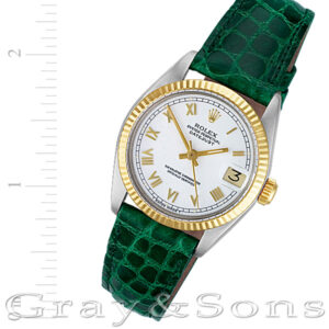 Rolex Datejust 6827 stainless steel 30mm auto watch
