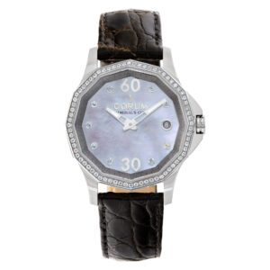 Corum Admirals Cup 01.0091Steel, MOP dial, diamond bezel 38mm Automatic