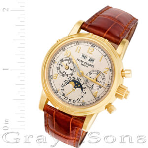 Patek Philippe Perpetual Calendar 5004J 18k 36mm Manual watch