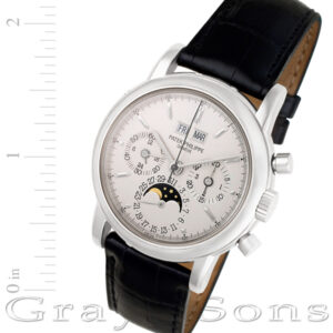 Patek Philippe Perpetual Calendar 3970G 18k white gold 36mm Manual watch