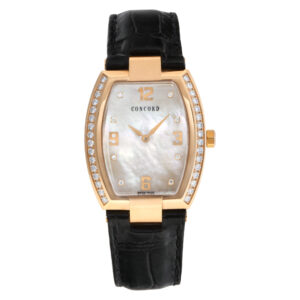 Concord La Scala 54 G3 1480.0 18k rose gold MOP diamond dial & bezel 33mm Quartz