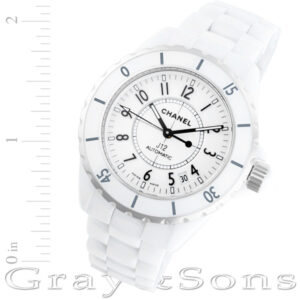 Chanel J12 H0970 ceramic 38mm auto watch