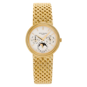 Patek Philippe Perpetual Calendar Moonphase 3945/001J 18k Yellow Gold Automatic