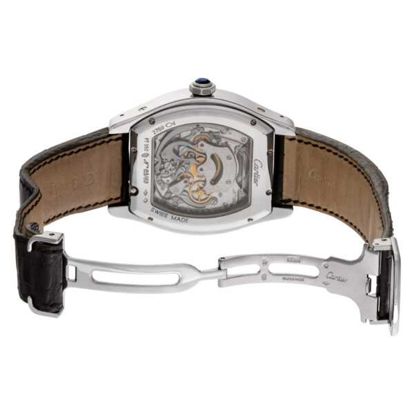 Cartier Tortue XL Platinum Tourbillon Chronograph mono poussoir Mono Pusher