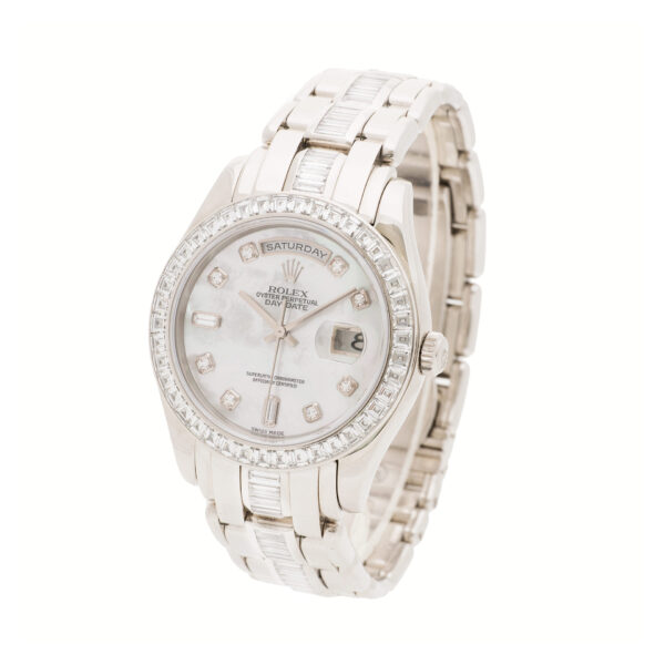 Rolex Masterpiece 18956 platinum 38mm auto watch