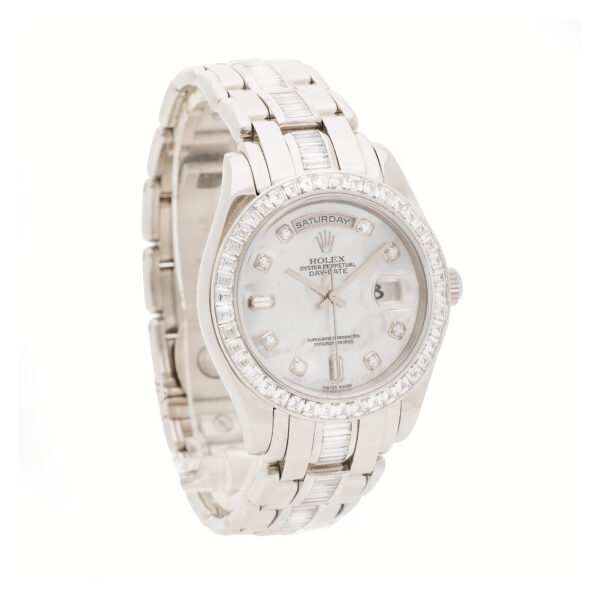 Rolex Masterpiece 18956 platinum 38mm auto watch