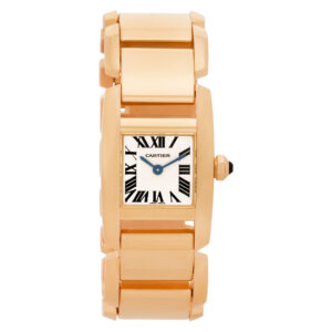 Cartier Tankissime W650018H 18k rose gold 20mm Quartz watch