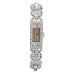 Longines LDS platinum 10.7mm Manual watch