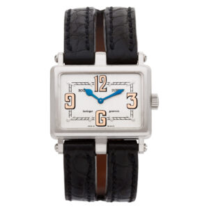 Roger Dubuis Too Much T22180 18k White Gold Silver dial 30mm Quartz watch