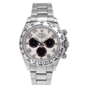 Rolex Daytona 116509 18k White Gold White dial 39mm Automatic watch