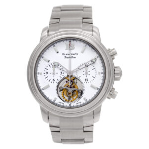 Blancpain Leman Tourbillon 18k White Gold 38mm Automatic watch