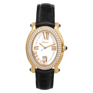 Chopard Happy Sport 27/7012-23 18k Cream dial 32mm Quartz watch