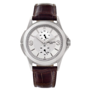 Patek Philippe Travel Time 5134 18k White Gold Silver dial 37mm Manual watch