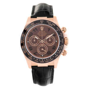 Rolex Daytona 116515 18k rose gold 40mm auto watch